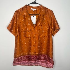 DR2 Floral Satin Top